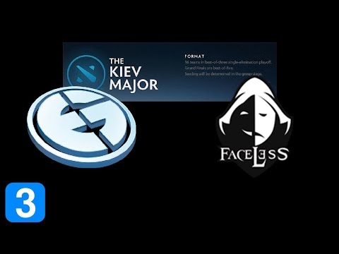 EG vs Faceless Game 3  Kiev Major Highlights Dota 2