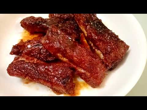 Sticky Oven Barbecue Ribs Recipe...