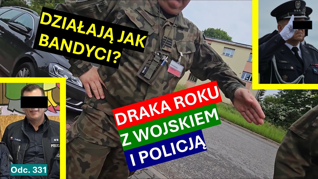 Zorganizowana akcja policji i wojska. Cel? Ukarać mnie za wszelką cenę. Preparują dowody kłamią