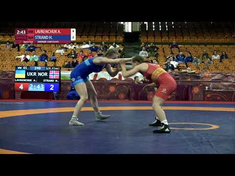 1/4 WW - 65 kg: A. LAVRENCHUK (UKR) v. H. STRAND (NOR)