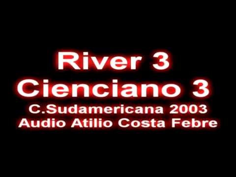 River 3 Cienciano 3 Copa Sudamericana 2003 Costa Febre