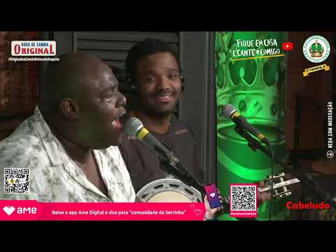 Italo Costa na Live do Botiquim do Império Serrano 2020