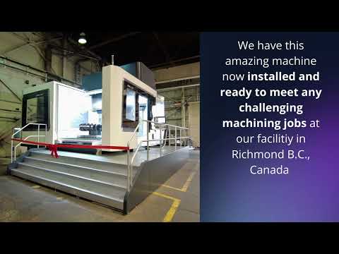 Our new DMG MORI DMG 210 P- 5 axis at eADS!