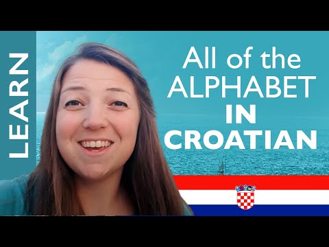 Croatian Alphabet - Pronunciation and Extra Practice
