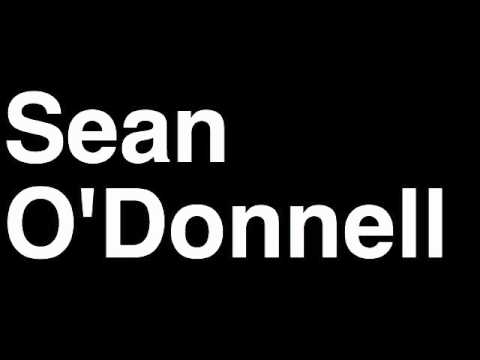 How to Pronounce Sean O'Donnell Chicago Blackhawks NHL Hockey Player Runforthecube