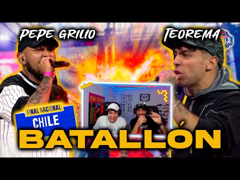 🤯 BATTALION OF MADMEN 🤯 PEPE GRILLO vs TEOREMA 💯 CHILEAN NATIONAL FINAL | KAPO013 AND PIECES REAC...