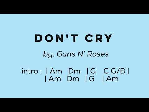 Dont Cry - Asia