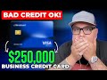 $250K Business Credit Card | Bad Credit Ok | No Hard Inquiry