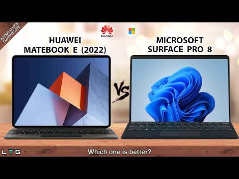 Huawei MateBook E (2022) vs Microsoft Surface Pro 8 (2021) | Which one you should get?
