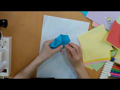 024# Origami Dracula Vampire   The Ha Origami Day 04