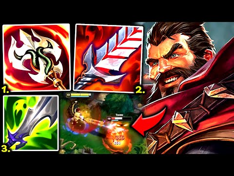 GRAVES TOP IS CRAZY STRONG AND FANTASTIC! (200% LIFESTEAL) - 2025 Graves TOP Gameplay Guide