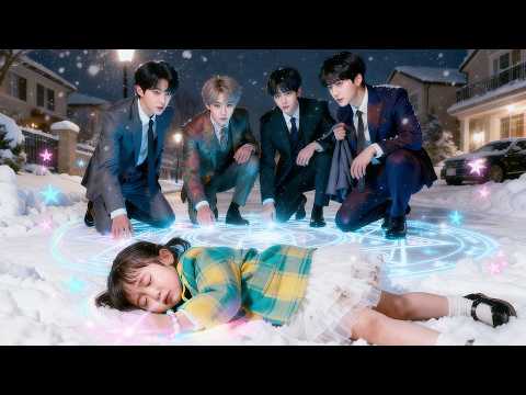 😢5-year-old girl buried in snow by evil stepmom🥶; magic bracelet calls 3 CEO uncles—revenge begins🔥!