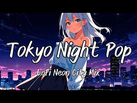 『東京の夜に溶け込む』ネオンシティLOFI | リラックスプレイリスト [作業用 / 勉強用] #LoFi #citypop #BGM #relux