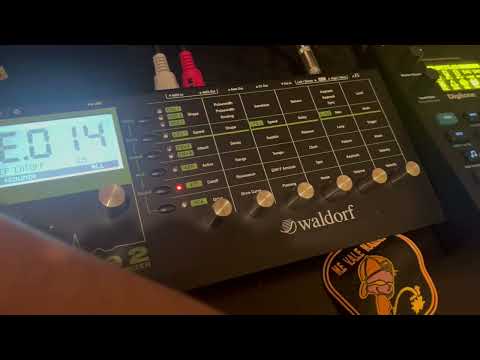 Waldorf Pulse 2 , Roland TR-707 .