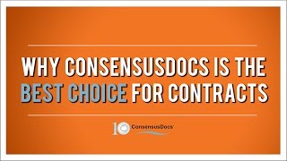 ConsensusDOCS YouTube Video