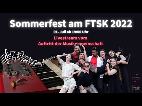 Livemusik vom Sommerfest des FTSK