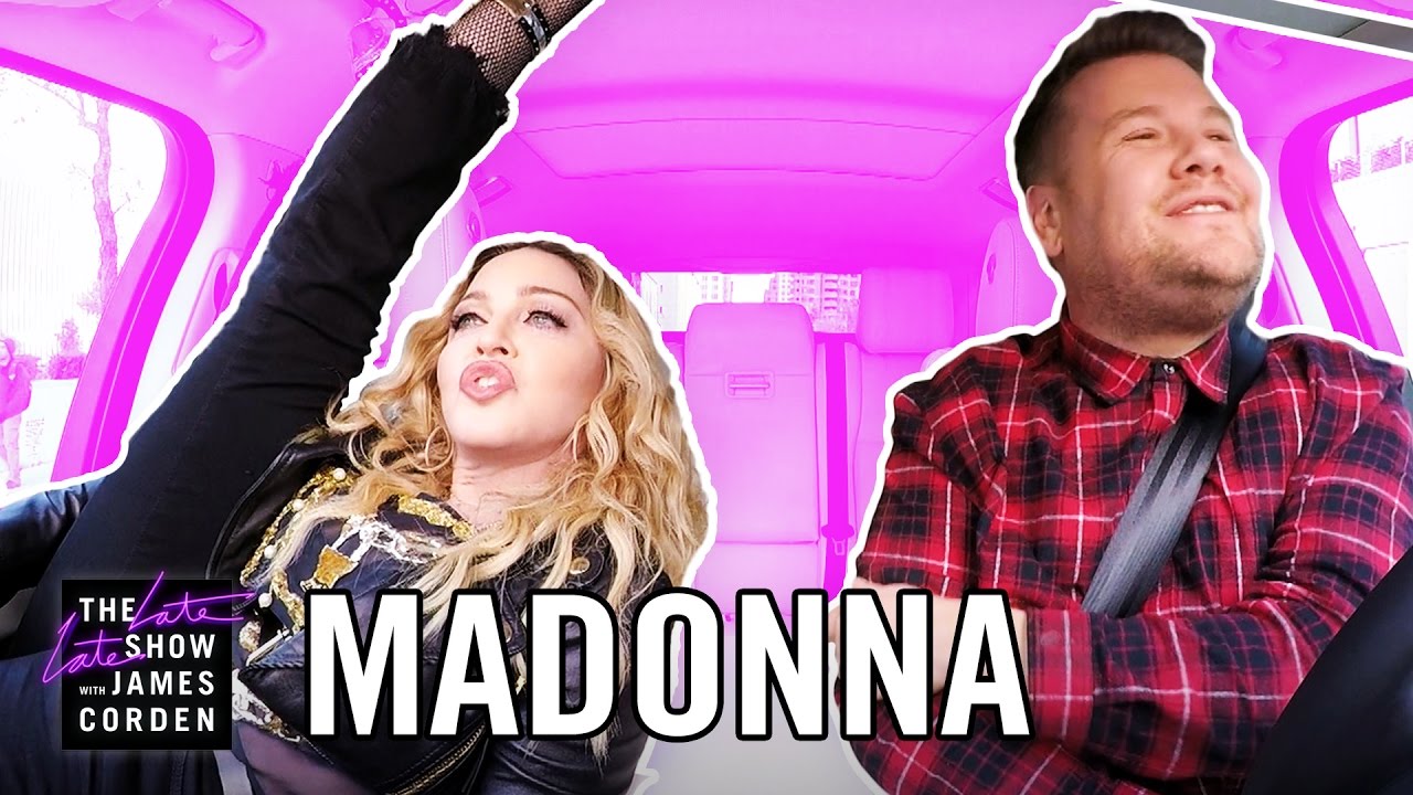 Madonna Carpool Karaoke - YouTube