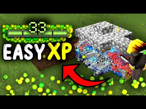 EASY XP FARM - 2 Minute Tutorial!! Minecraft 1.21+!