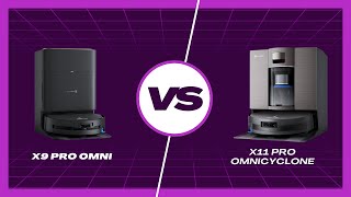 ECOVACS DEEBOT X11 OmniCyclone vs X9 Pro Omni! Is It Worth The Upgrade?