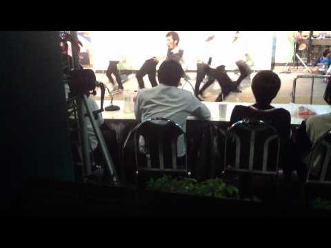 120417 Girl's EmPIRE 9 cover SNSD - Intro + The Boys remix @Audition Hello Korea