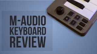 Video thumbnail for M-Audio Keystation Mini 32 Keyboard Review by DSLRguide