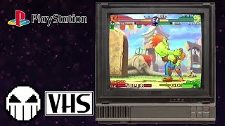 Street Fighter Alpha 3 (PS1) VHS Recorded Clips