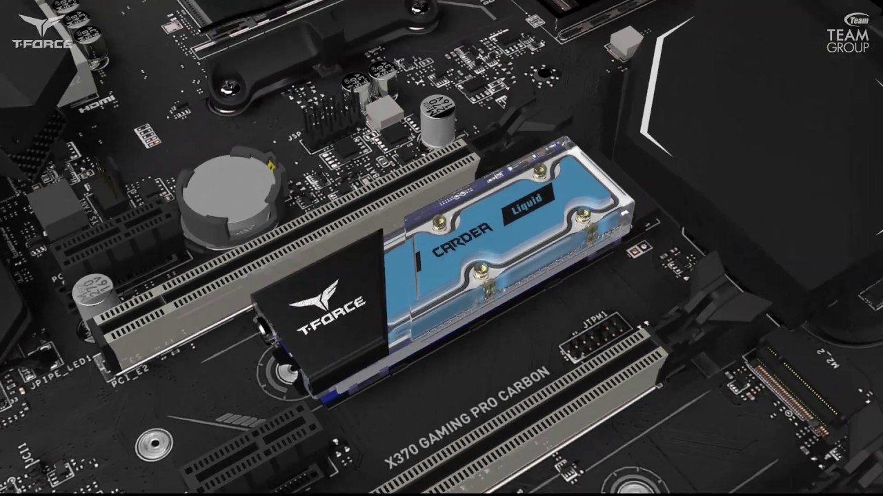 T-FORCE GAMING SERIES CARDEA Liquid M.2 PCIe SSD | TEAMGROUP - YouTube