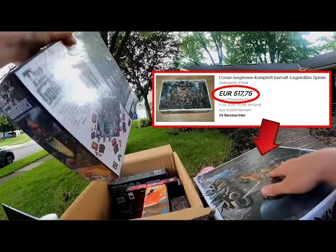 KRASSER BRETTSPIEL FUND auf dem FLOHMARKT!