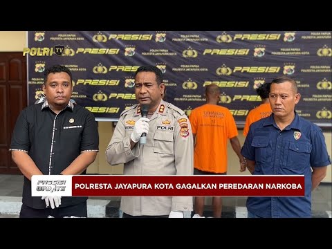 PRESISI UPDATE: POLRESTA JAYAPURA UNGKAP PEREDARAN GANJA 7,5 KG 17/05/2025 12.30
