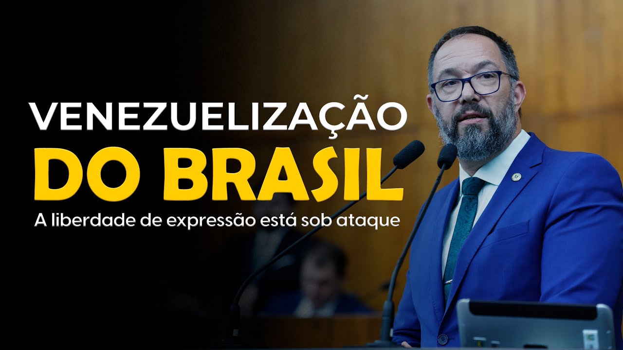 VENEZUELIZAÇÃO DO BRASIL | A liberdade de expressão está sob ataque