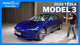 2024 Tesla Model 3: First Look Debut