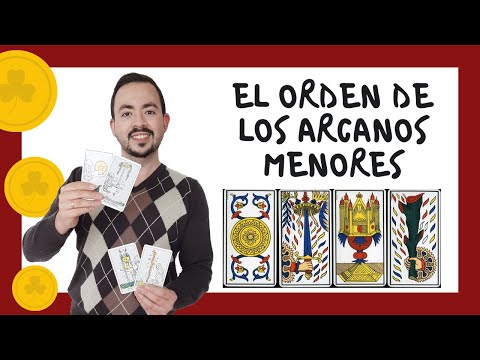 EL ORDEN DE LOS PALOS EN LOS ARCANOS MENORES
