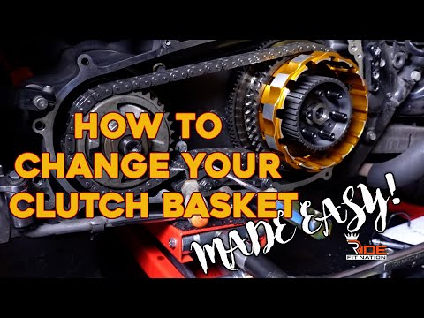 Installing NEW Clutch Basket & Clutch On A Harley Davidson - NOT AS HARD AS IT LOOKS!