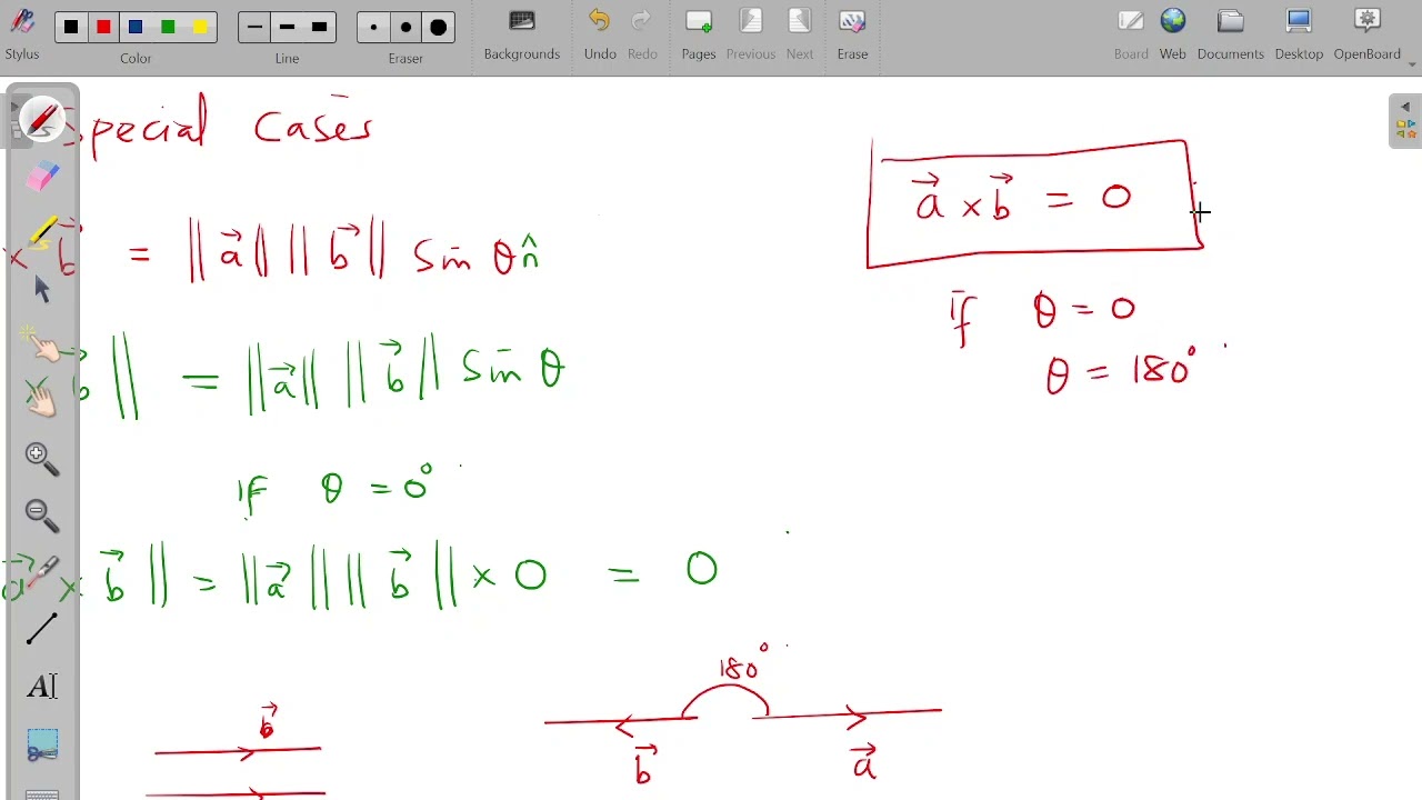 Applied Maths - 19. Vector product