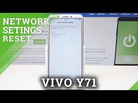 How to Reset Network Settings in VIVO Y71 - Reset Network Customization