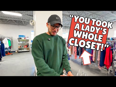 This is Why You Always Race To The Goodwill New Racks First! Come Thrift with Us to Resell!
