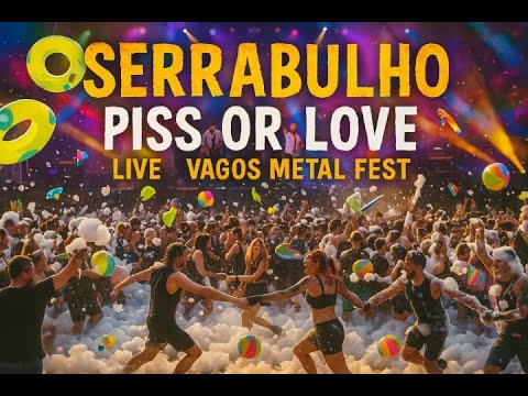 💥 Serrabulho – Piss or Love (Live @ Vagos Metal Fest 2025) | Mosh Pit of Love & Foam [DRONE FOOTAGE]