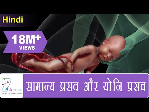 सामान्य प्रसव और योनि प्रसव | NORMAL LABOR \u0026 VAGINAL BIRTH | Hindi