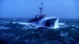 Warship vs Big Waves-1