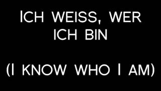 Oomph! - Ich bin Du Lyrics with English Translation