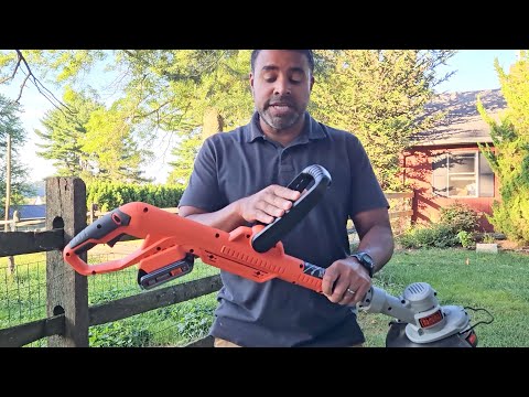 Black Decker Battery Powered Weed Wacker