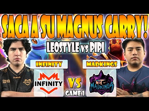 INFINITY VS MADKINGS BO3[GAME 1] LEOSTYLE, KIRI VS PIPI, DAAD - DPC SA 2023 TOUR 2:DIVISION 1 - DOTA