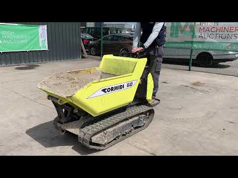 2016 Cormidi C60 Tracked Diesel Pedestrian High Tip Dumper - 545hrs