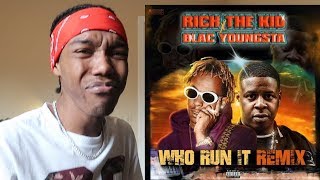 Blac Youngsta Feat. Rich The Kid "Who Run It Remix" (Lil Uzi Vert Diss) Reaction