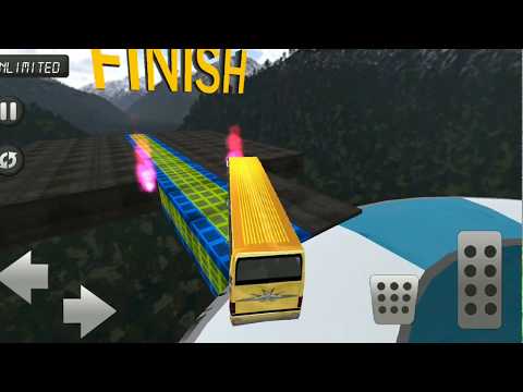 Bus Impossible Tracks Stunts Racing Coach Driver Part 1 - Android Gameplay Vehicle 2019 HD