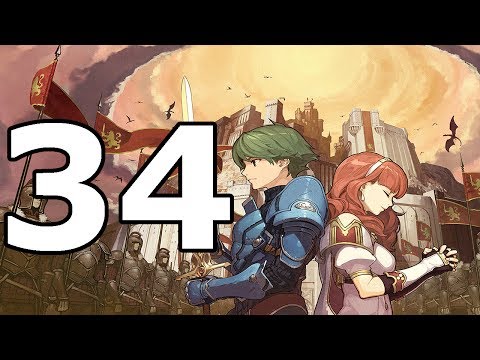 Fire Emblem Echoes Shadows of Valentia Walkthrough Part 34 - No Commentary Playthrough (3DS)