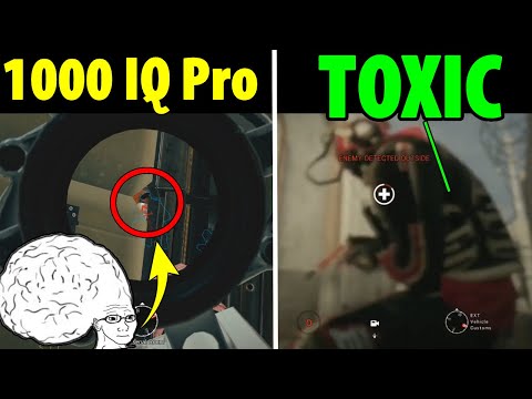 Pro Player Uses a NEW 1000 IQ Pixel Peek | When Trolling Goes Wrong - Rainbow Six Siege