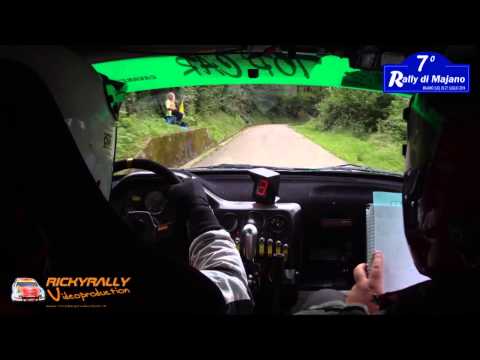 CAMERA CAR LONGHIN   BUSATTO 7° RALLY DI MAJANO 2014 P S 4 MONTENARS