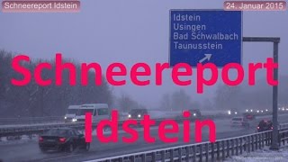 preview picture of video 'Schneereport Idstein (24. Jan. 2015)'