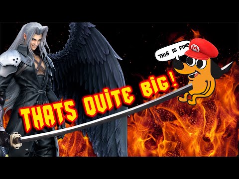 Sephiroth needs to chill!!! | Smash Bros Ultimate Montage | Sephiroth Montage